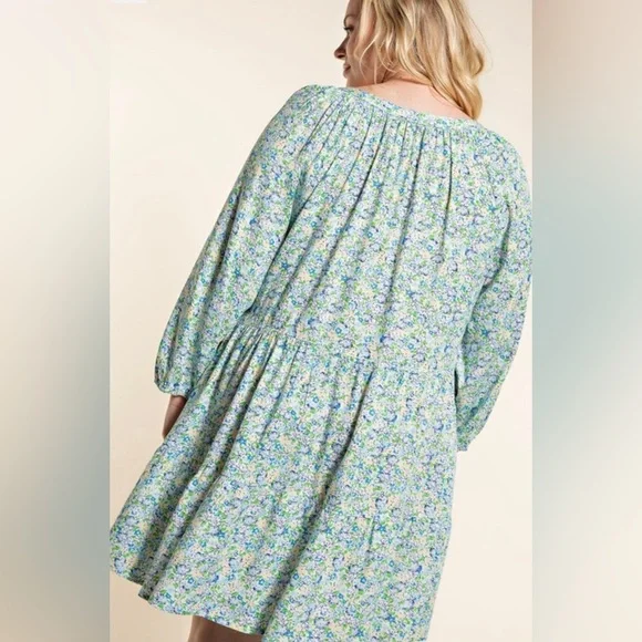 Kori Plus Basket of Flowers Dress - Picture 4 of 6